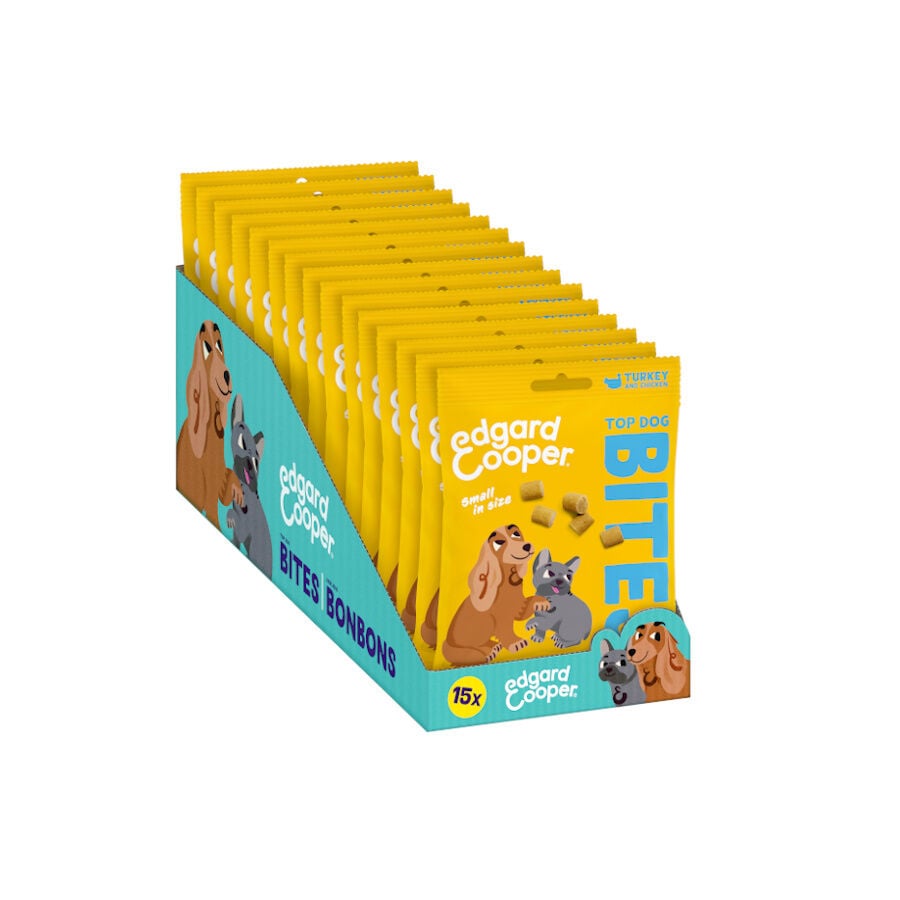 50 g Edgard & Cooper Bocaditos Mini de Pavo y Pollo para perros, , large indicador imagen numero 9